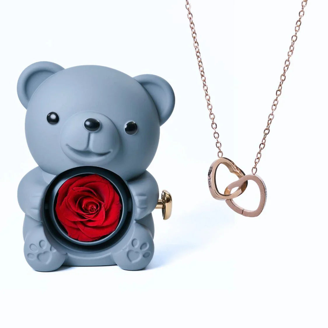 Milona™ Eternal Bear & Personalized Necklace