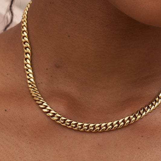 Miami Cuban Chain 8MM Gold