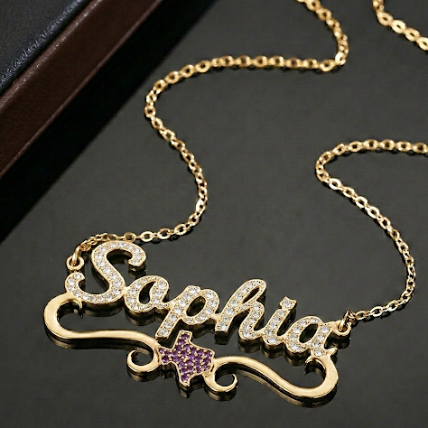 Exclusive Texas Name Necklace