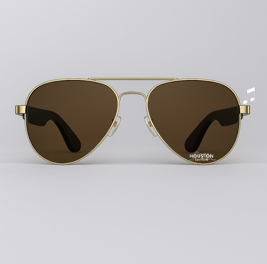 Exclusive Houston Edition Bluetooth Aviator Sunglasses