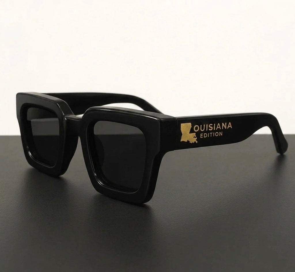 Exclusive Unisex Louisiana Edition Acetate Sunglasses