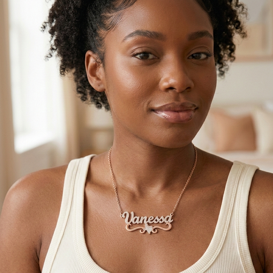 Exclusive Texas Name Necklace