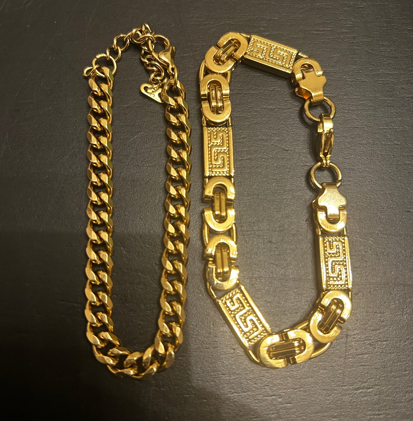 Exclusive Emperor Bracelet & Cuban Bracelet set