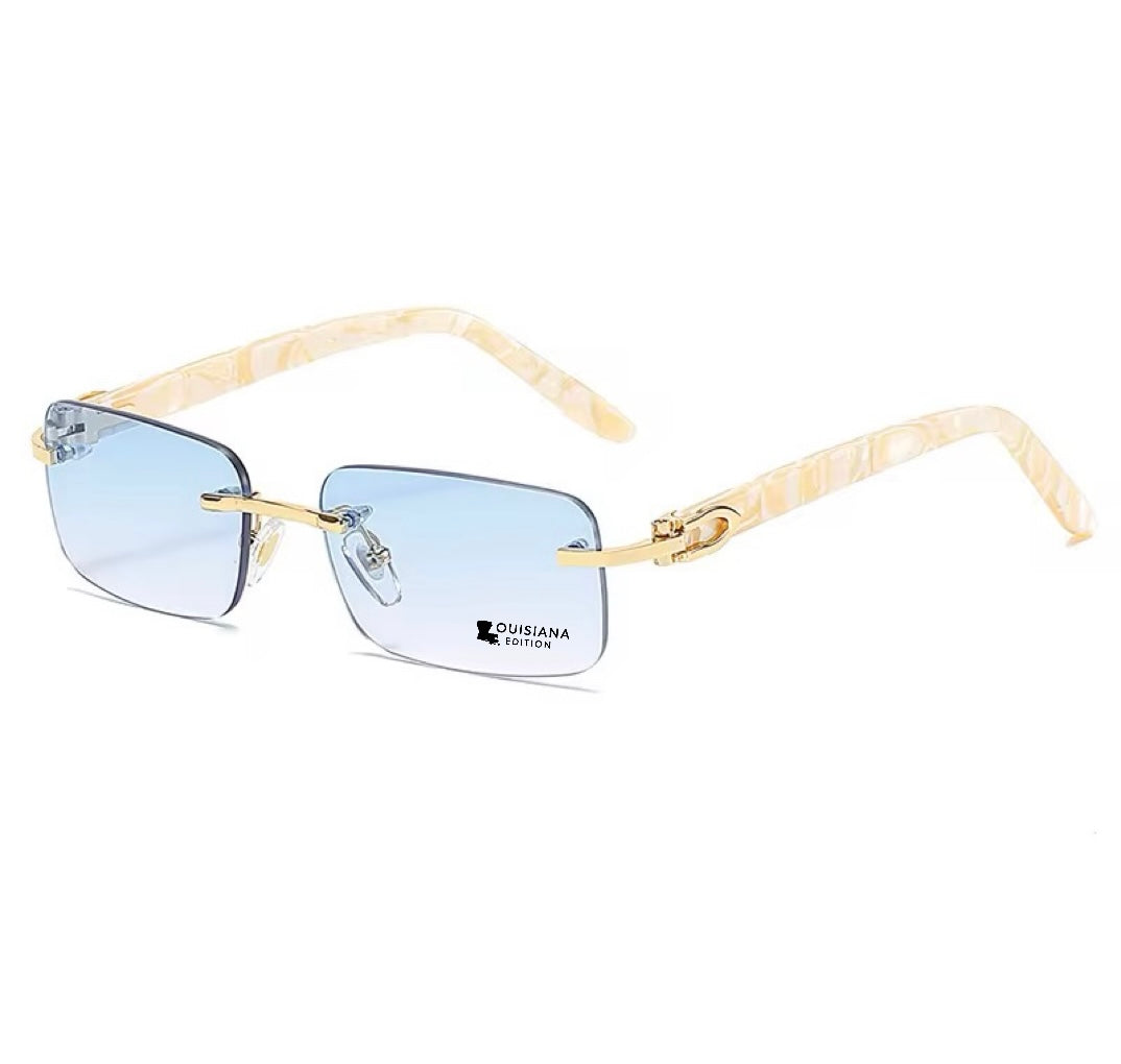 Louisiana Edition Rimless Sunglasses