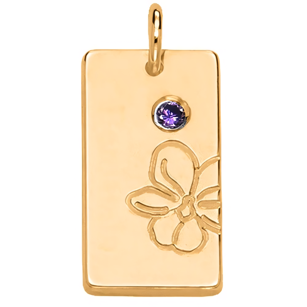 Nom personnalisé délicat de la chaîne satellite de naissance et collier de naissance et de pierre