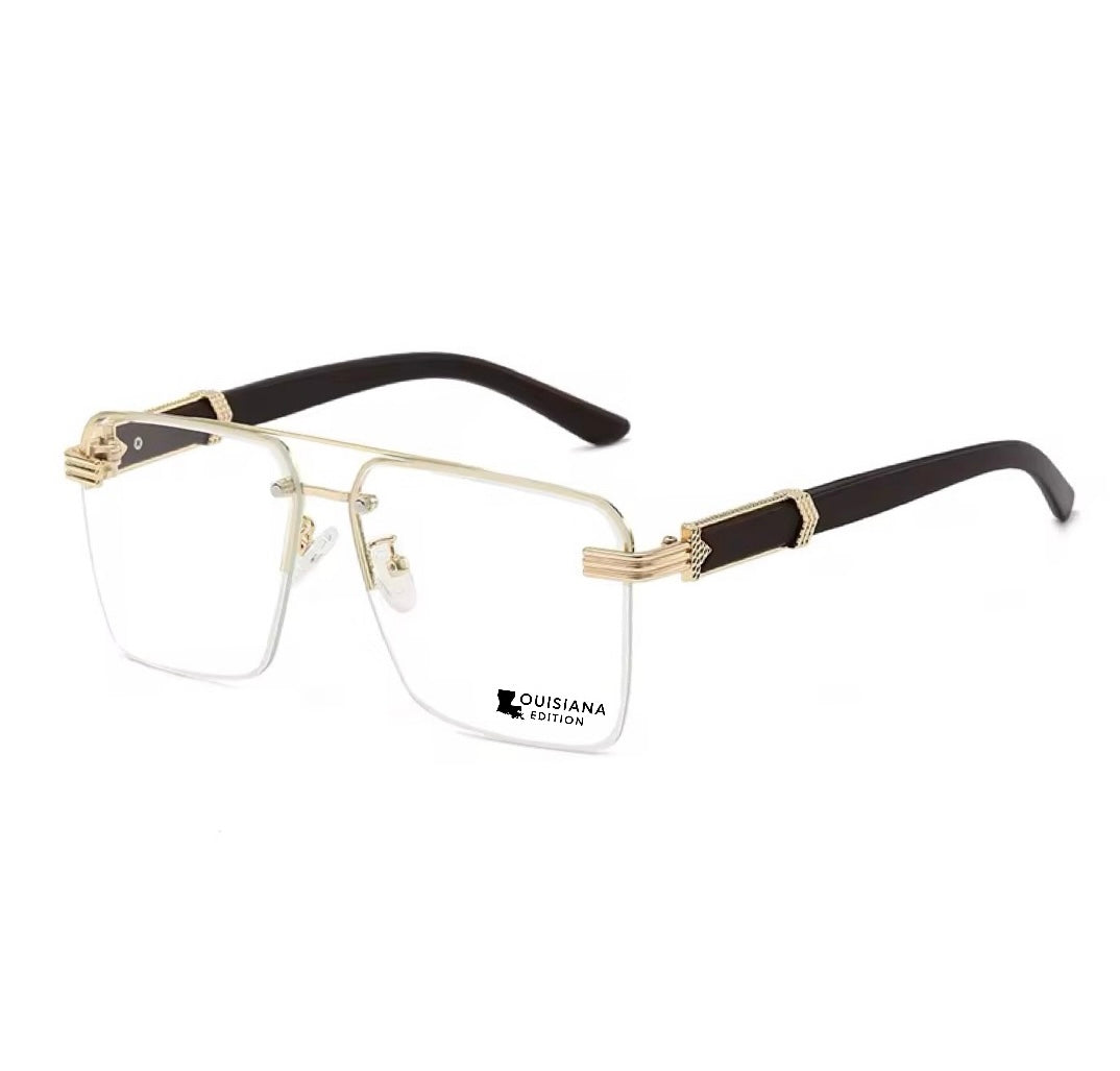 Exclusive Unisex Louisiana Edition Rimless Sunglasses
