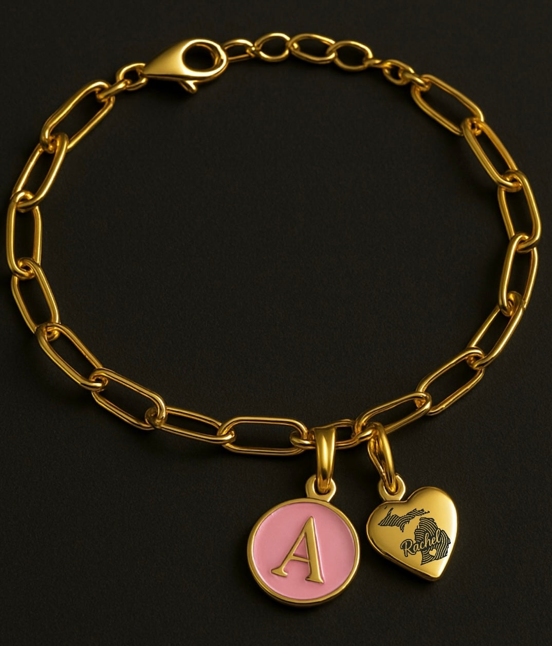 Michigan Name Map & Erstes Armband