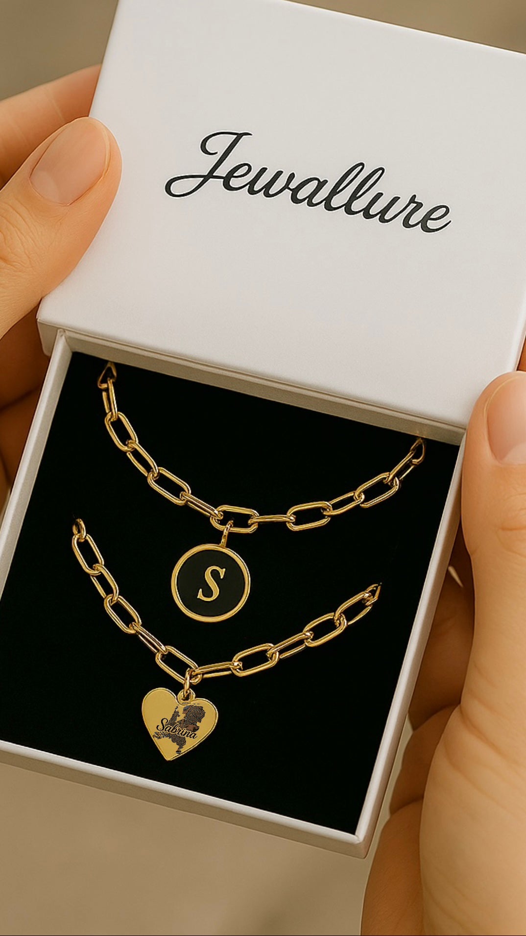 Nederlands gepersonaliseerde kaart en eerste armband