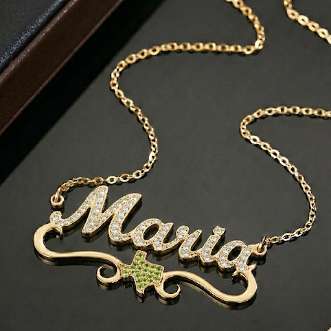 Exclusive Texas Name Necklace