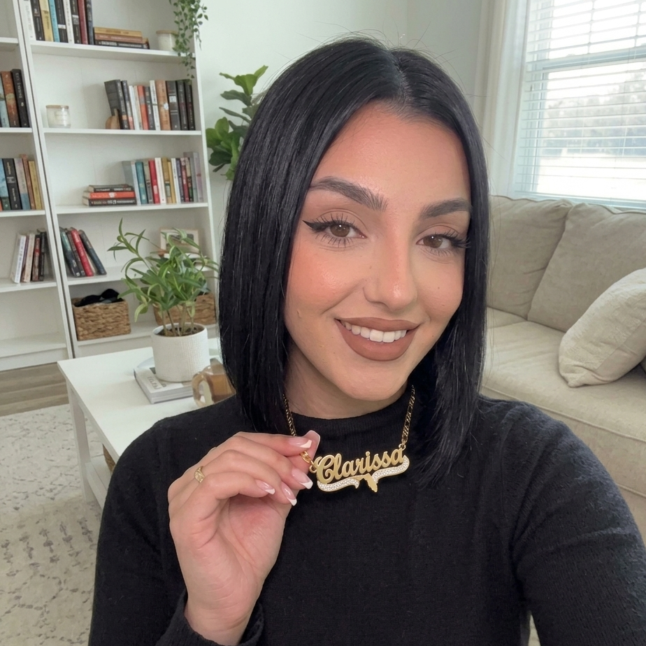 Exclusive Double plated Florida Name Necklace