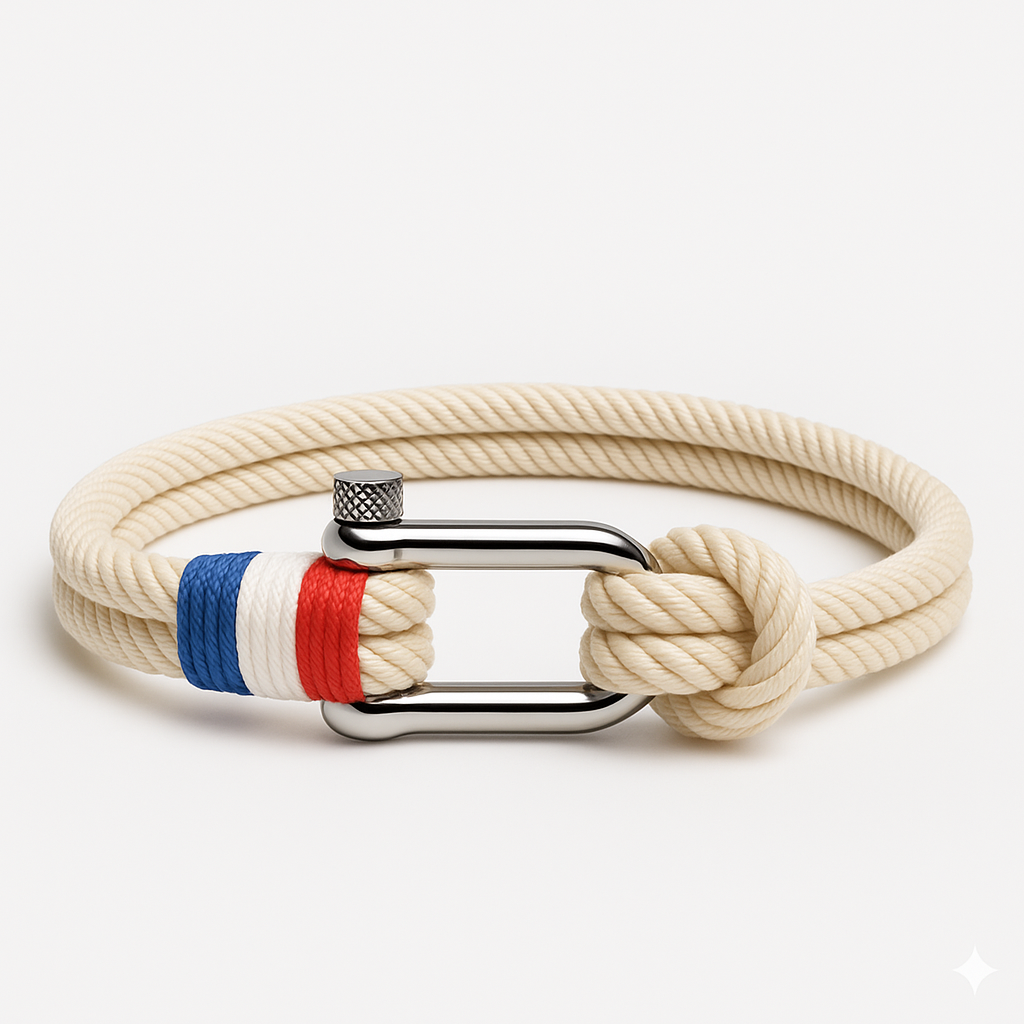 Bracelet de corde nautique exclusif France