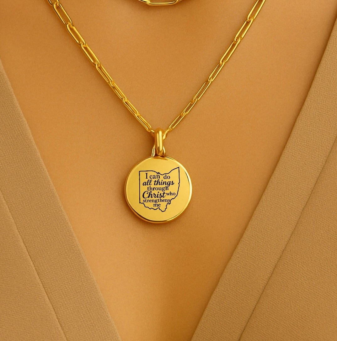 Ohio Philippiens 4:13 Collier initial