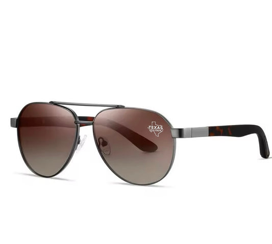 Exclusive Texas Edition Aviator Sunglasses by Jewallure