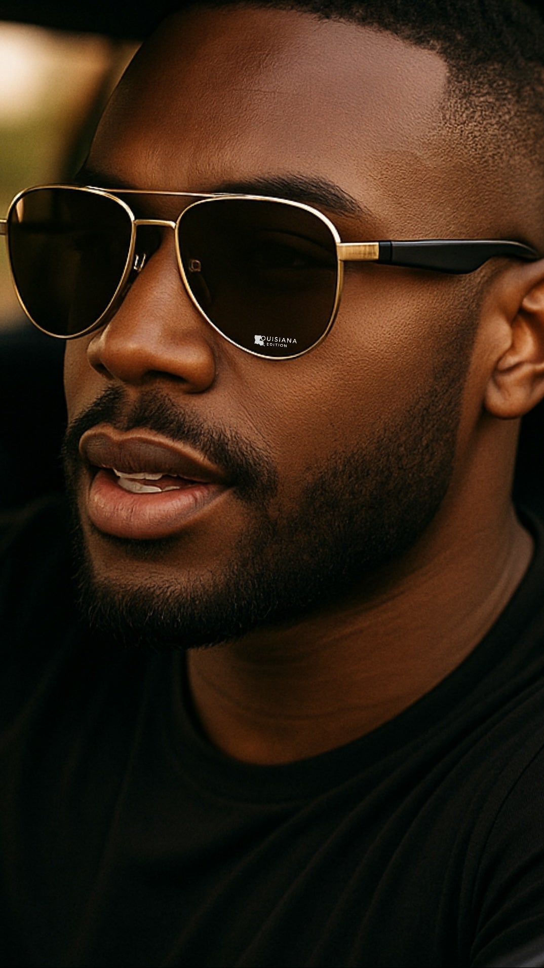 Exclusive Louisiana Edition Bluetooth Aviator Sunglasses