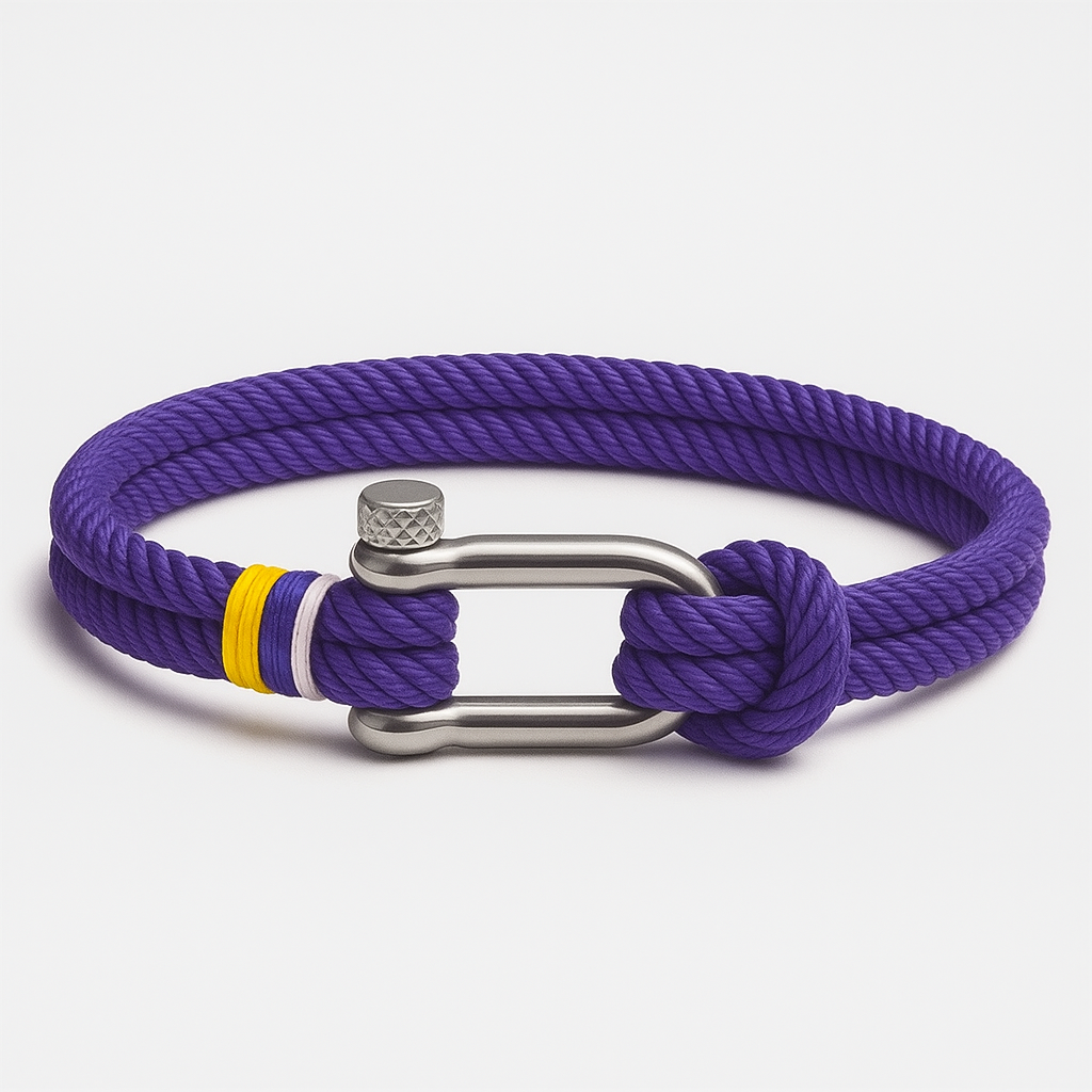 Bracelet de corde nautique exclusif du Minnesota