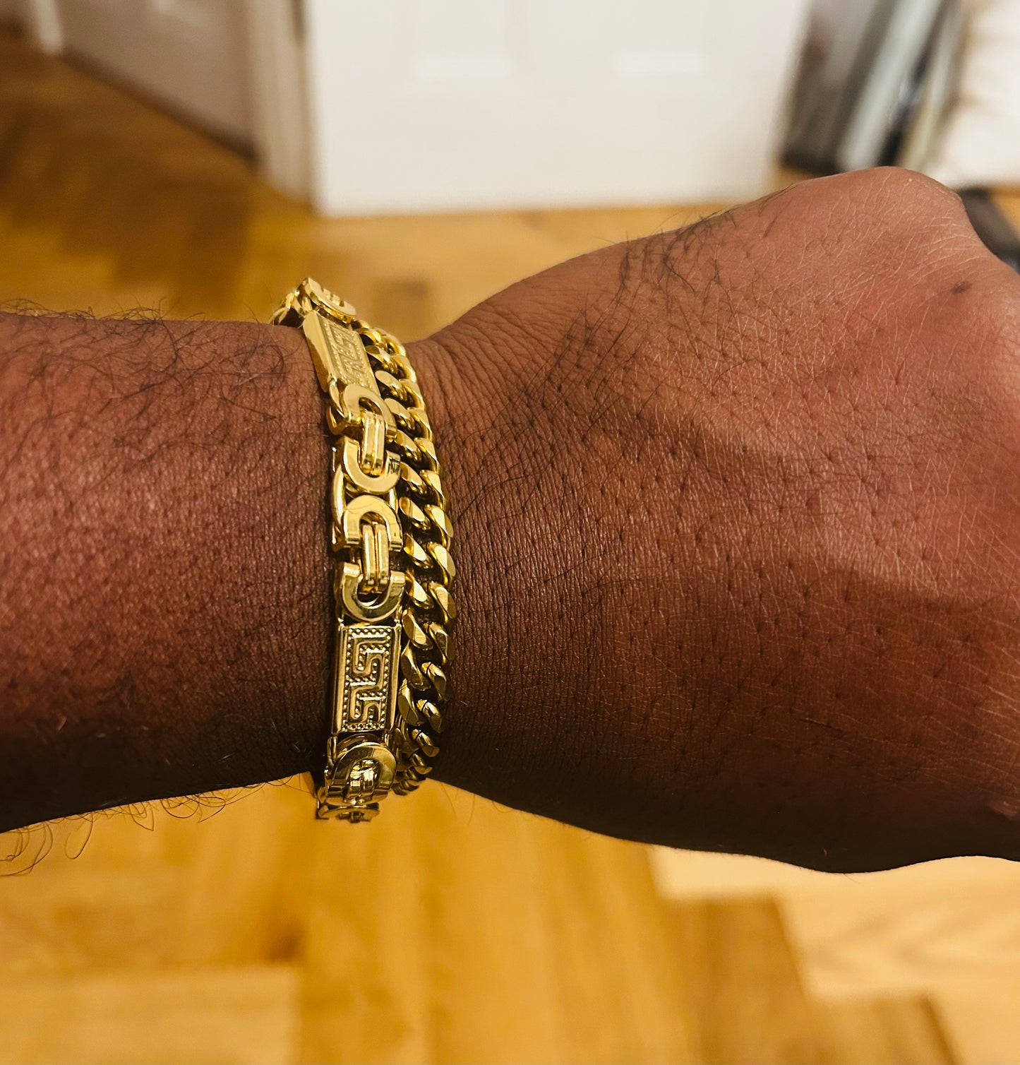 Exclusive Emperor Bracelet & Cuban Bracelet set