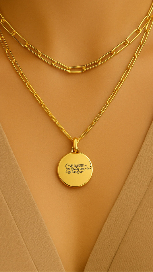 Puerto Rico Karte Philipper 4:13 Erstkette