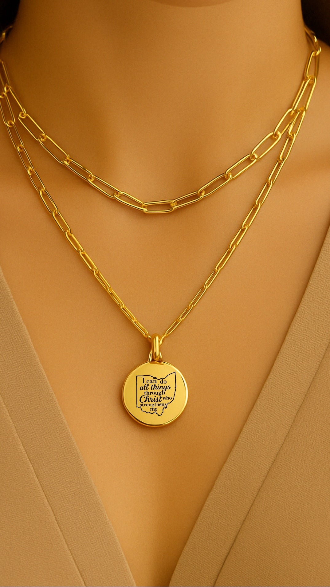 Ohio Philippiens 4:13 Collier initial