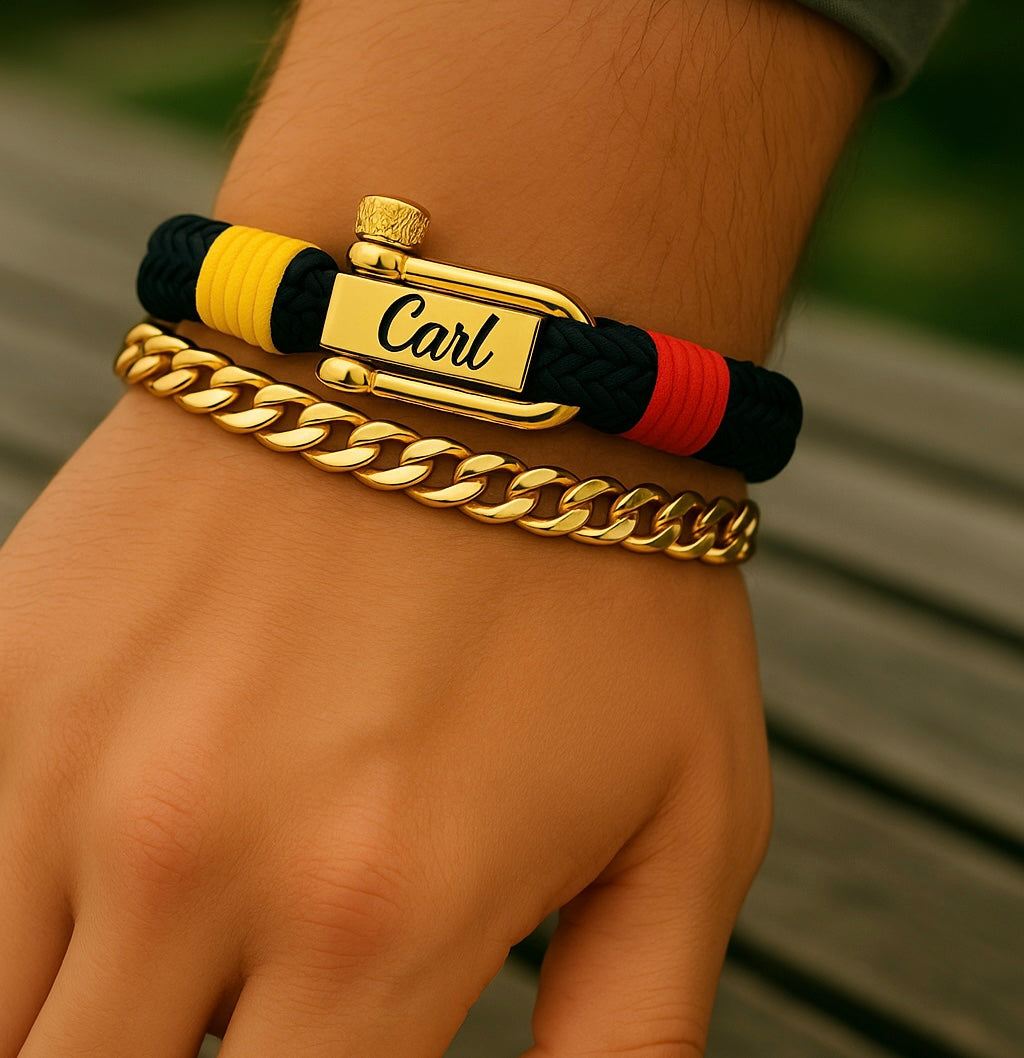 Exclusive Germany Nautical rope bracelet Blackness