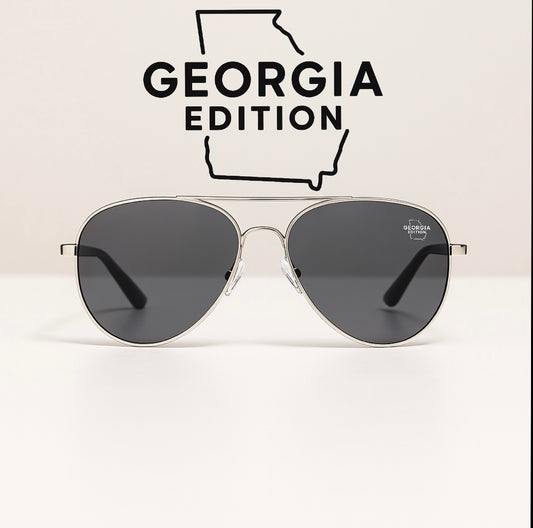 Exclusive Georgia Edition Aviator Sunglasses