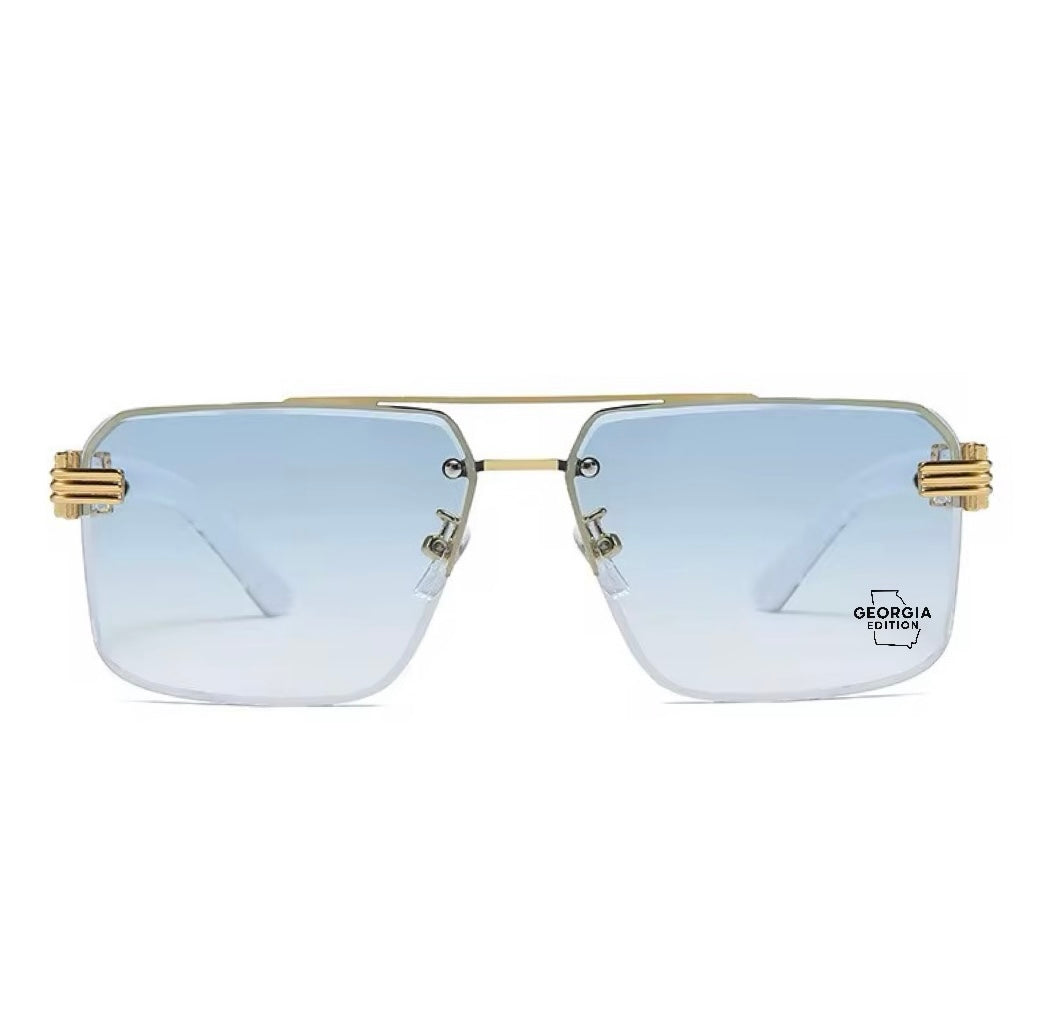 Exclusive Unisex Georgia Edition Rimless Sunglasses