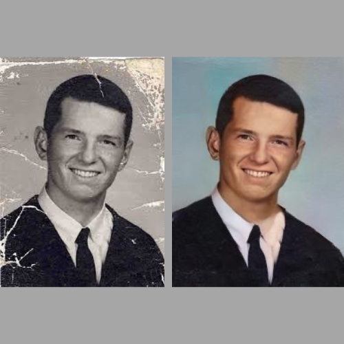 Collar de nudo de amor, tarjeta de mensaje de foto personalizada y foto animada