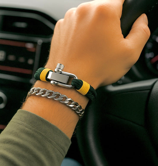 Exclusive Packers Nautical Rope bracelet