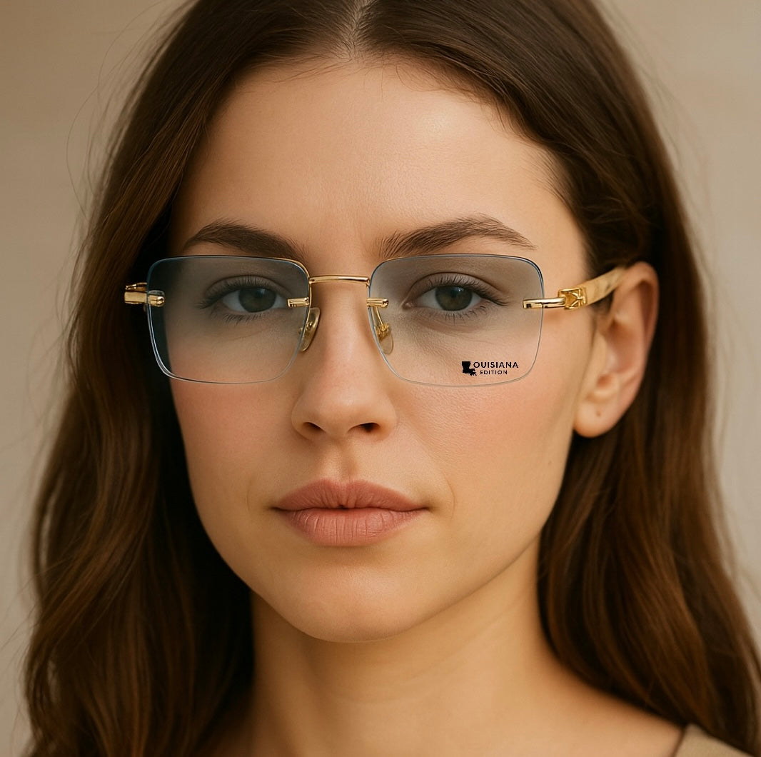 Louisiana Edition Rimless Sunglasses