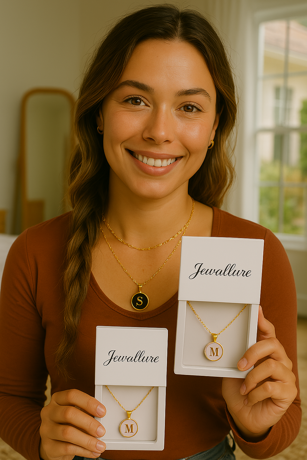 Georgia Filipenses 4:13 Collar inicial