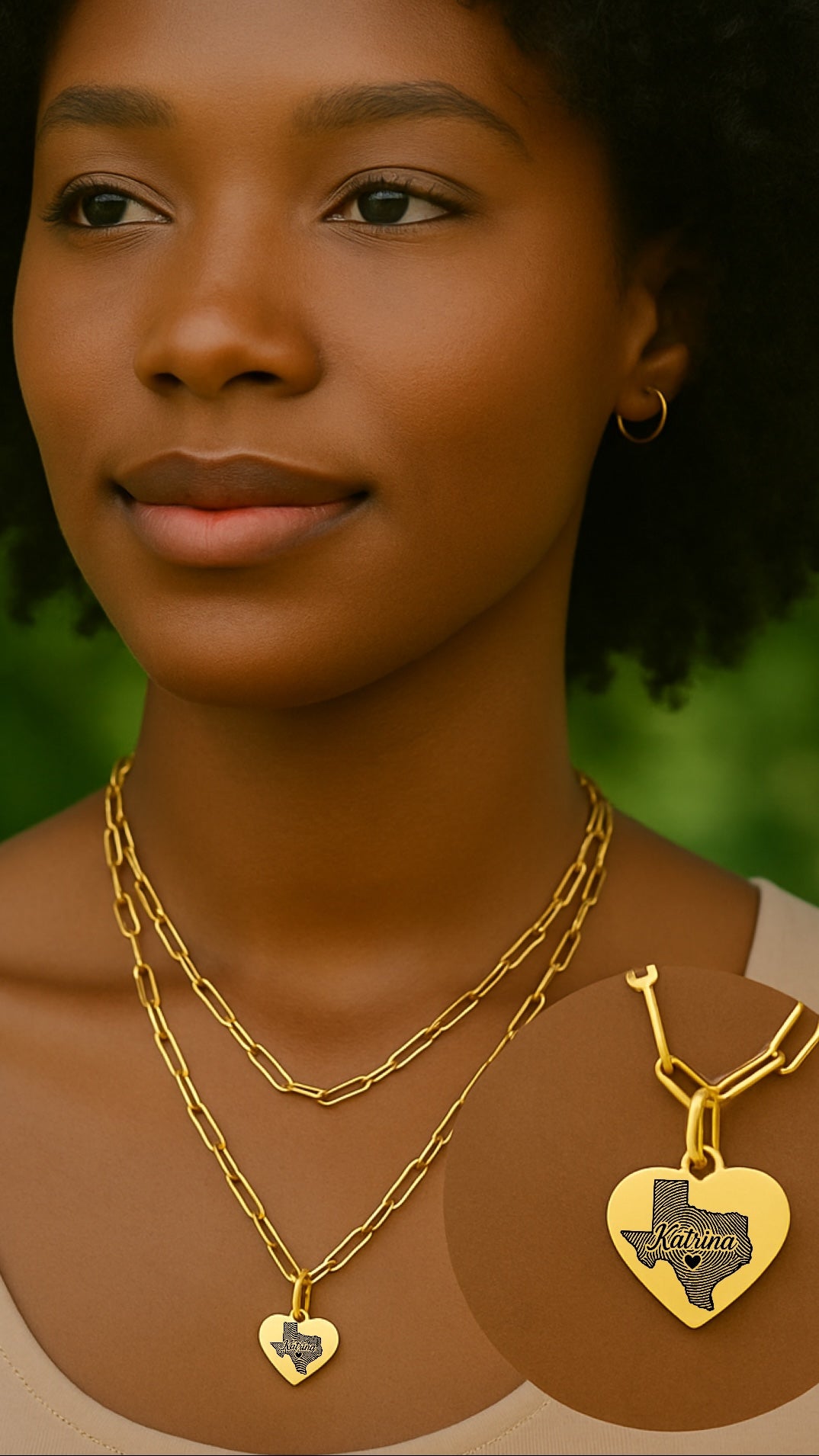 El exclusivo Texas está en el collar de mi nombre