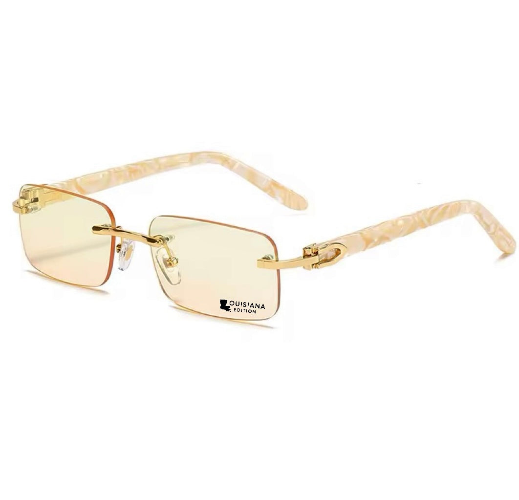Louisiana Edition Rimless Sunglasses