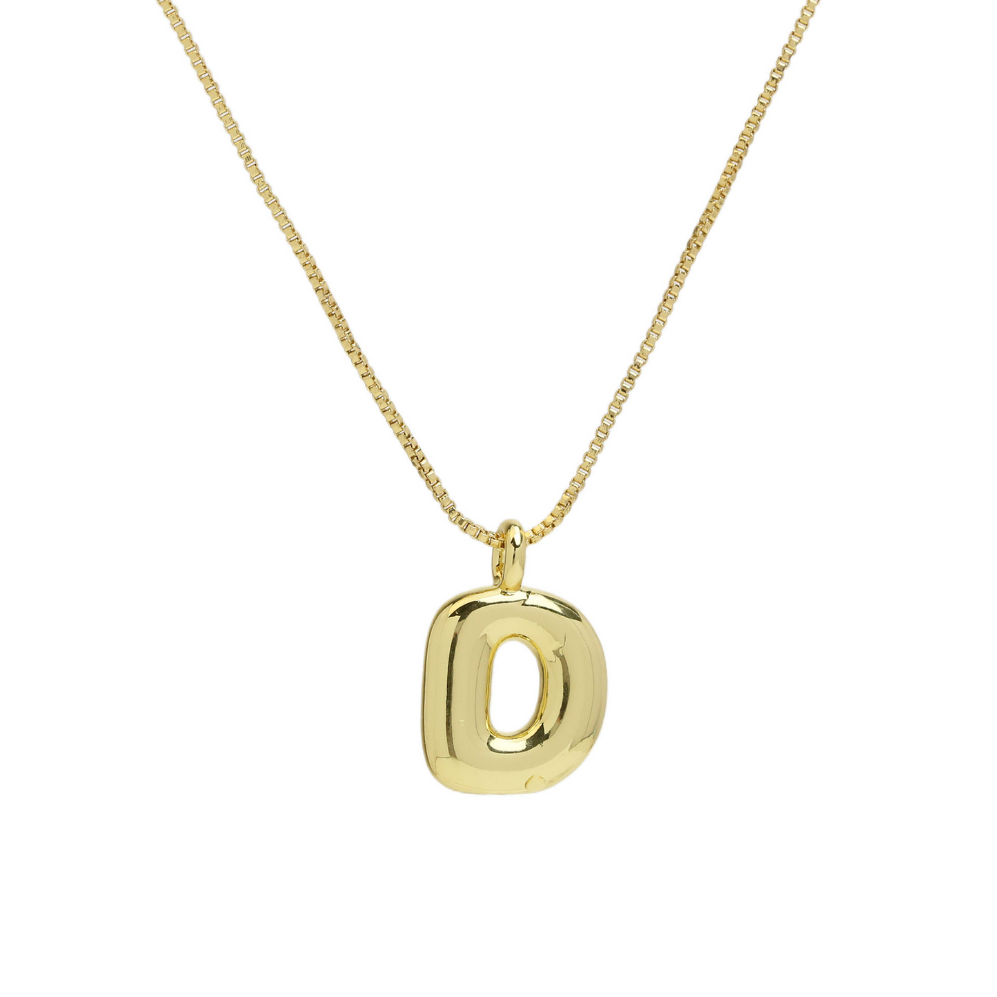Collier initial de la lettre féminine