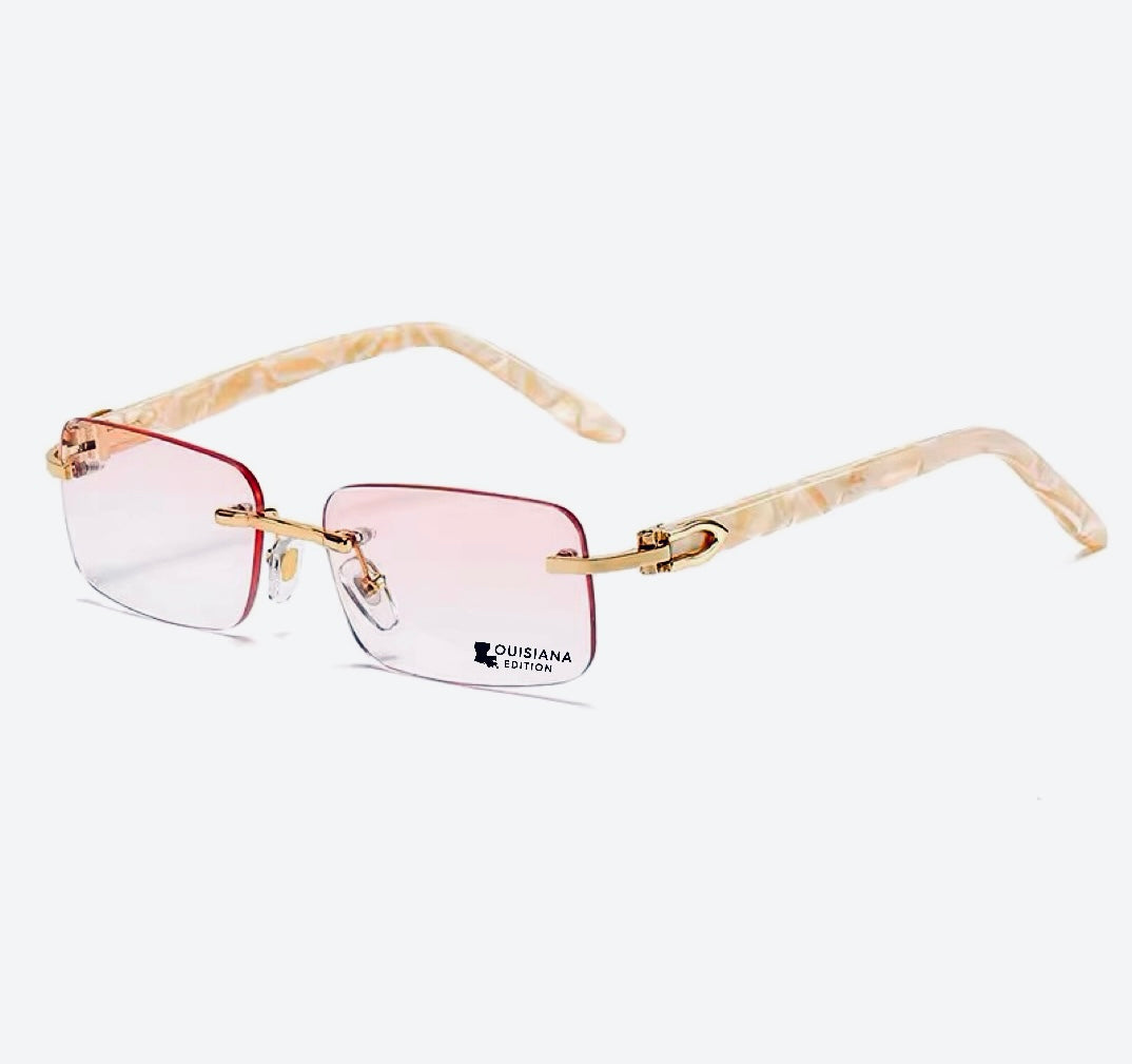 Louisiana Edition Rimless Sunglasses