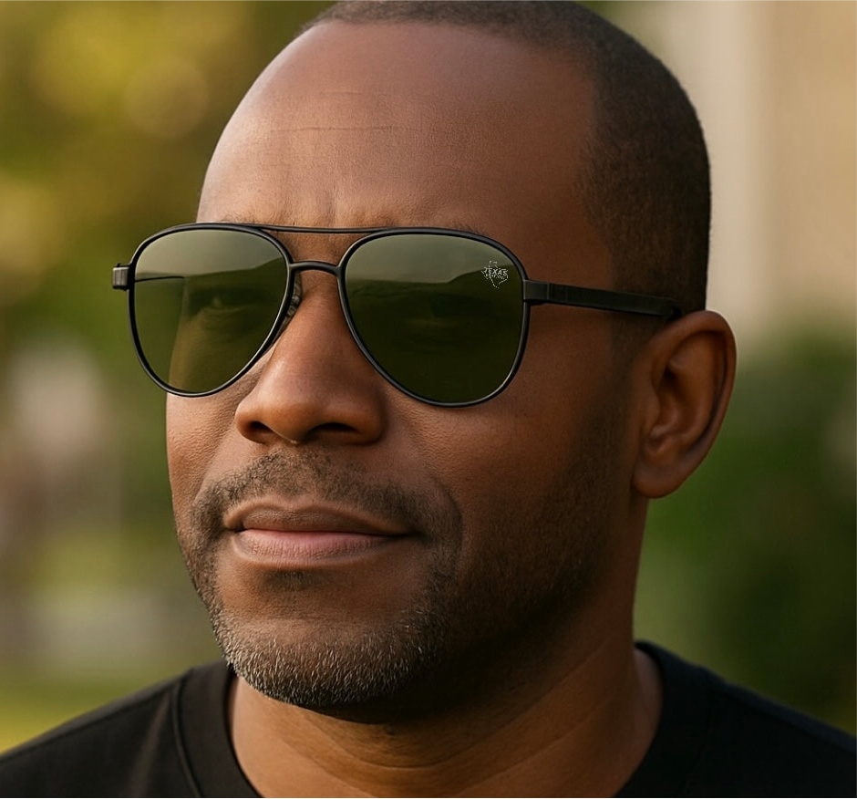 Exclusive Texas Edition Aviator Sunglasses by Jewallure