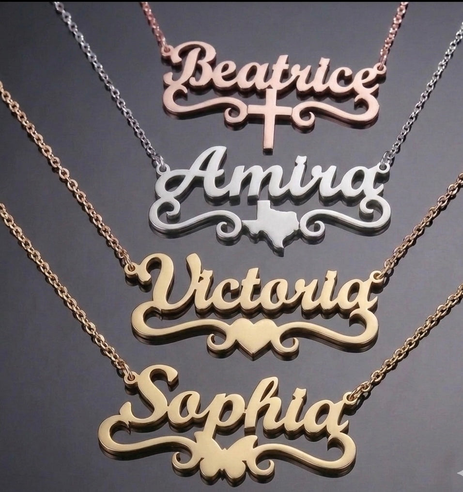 Choose Your Symbol Name Necklaces