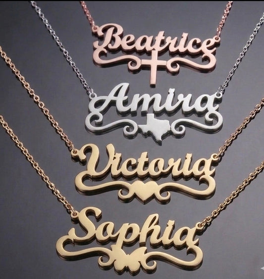 Choose Your Symbol Name Necklaces