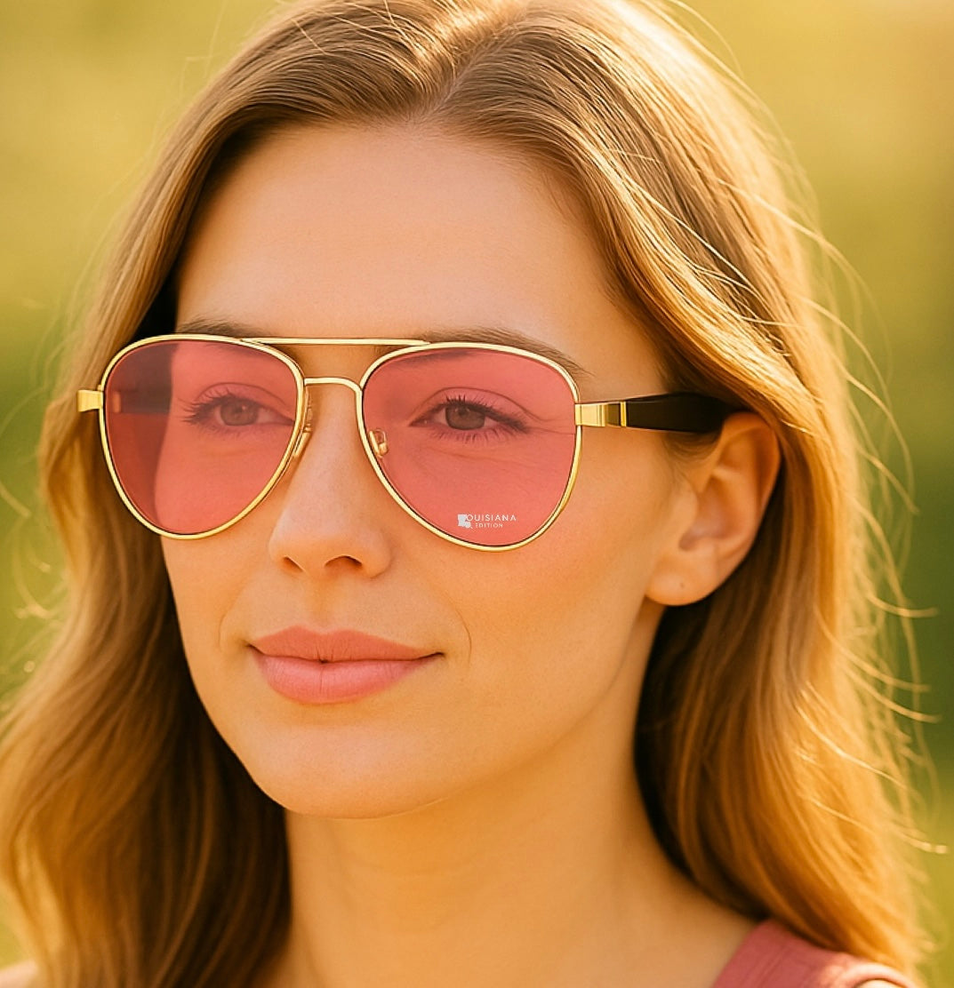 Exclusive Louisiana Edition Bluetooth Aviator Sunglasses