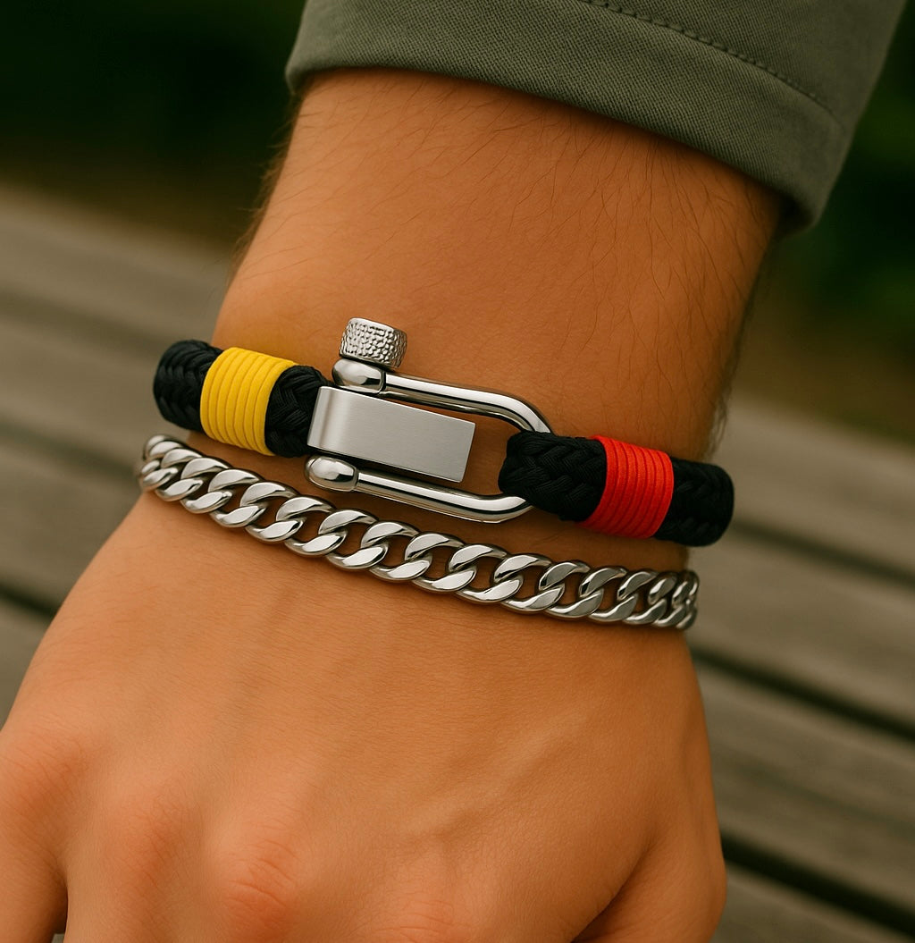 Exclusive Germany Nautical rope bracelet Blackness