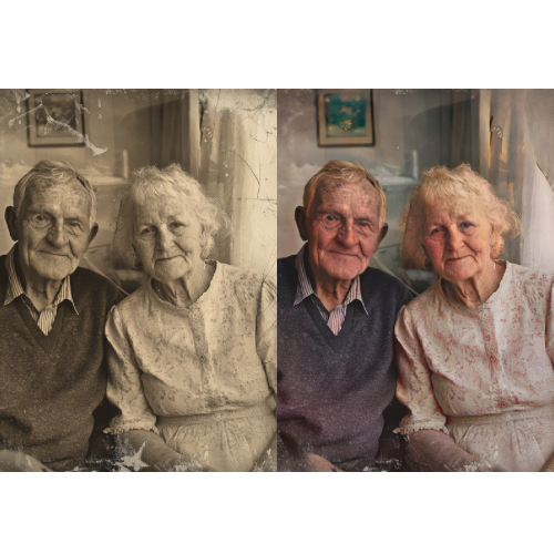 Collar de nudo de amor, tarjeta de mensaje de foto personalizada y foto animada