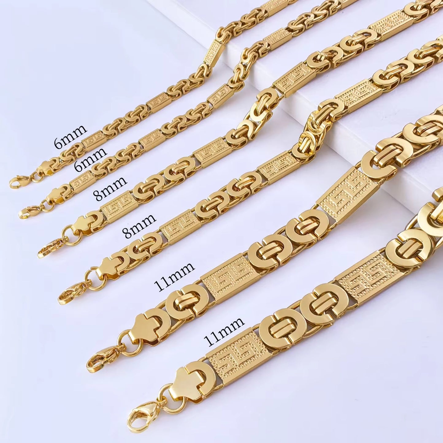 Exclusive Emporer Chain & Bracelet Set