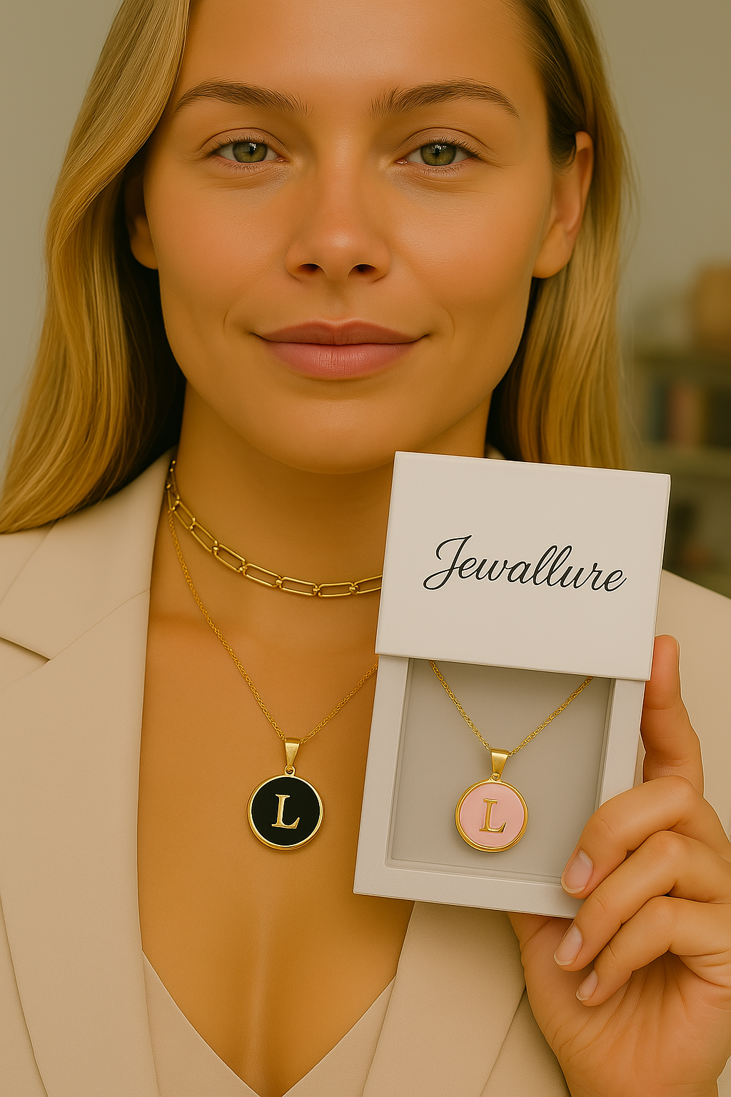 Georgia Filipenses 4:13 Collar inicial