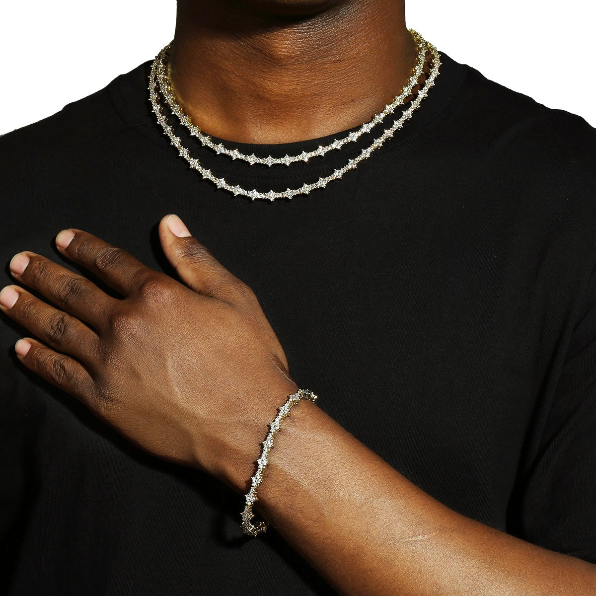 3 mm honingraatarmband koop er een, krijg er een gratis