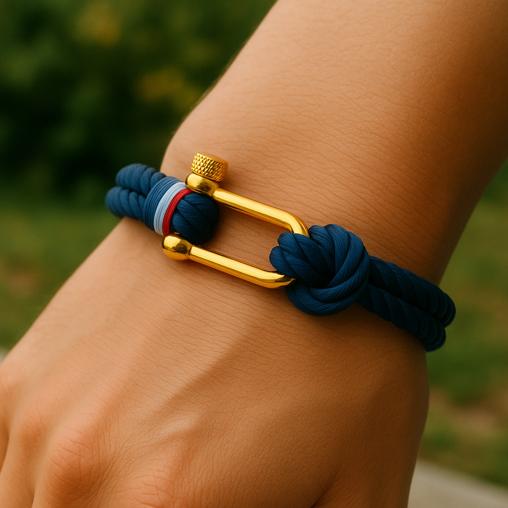 Pulsera de cuerda náutica de Tennessee exclusiva