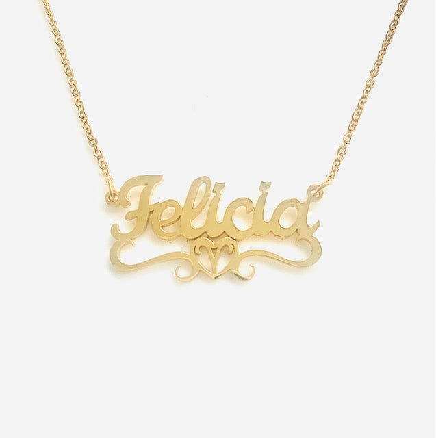 Exclusive Zodiac Symbol Name Necklaces