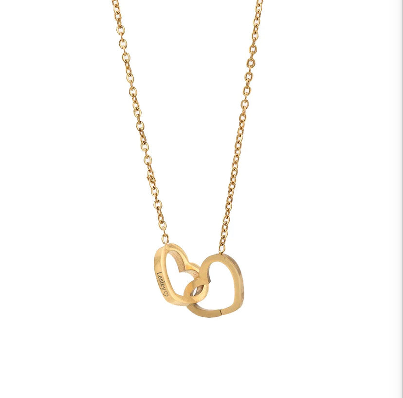 Ewige Rosengravierte Halskette & Rose