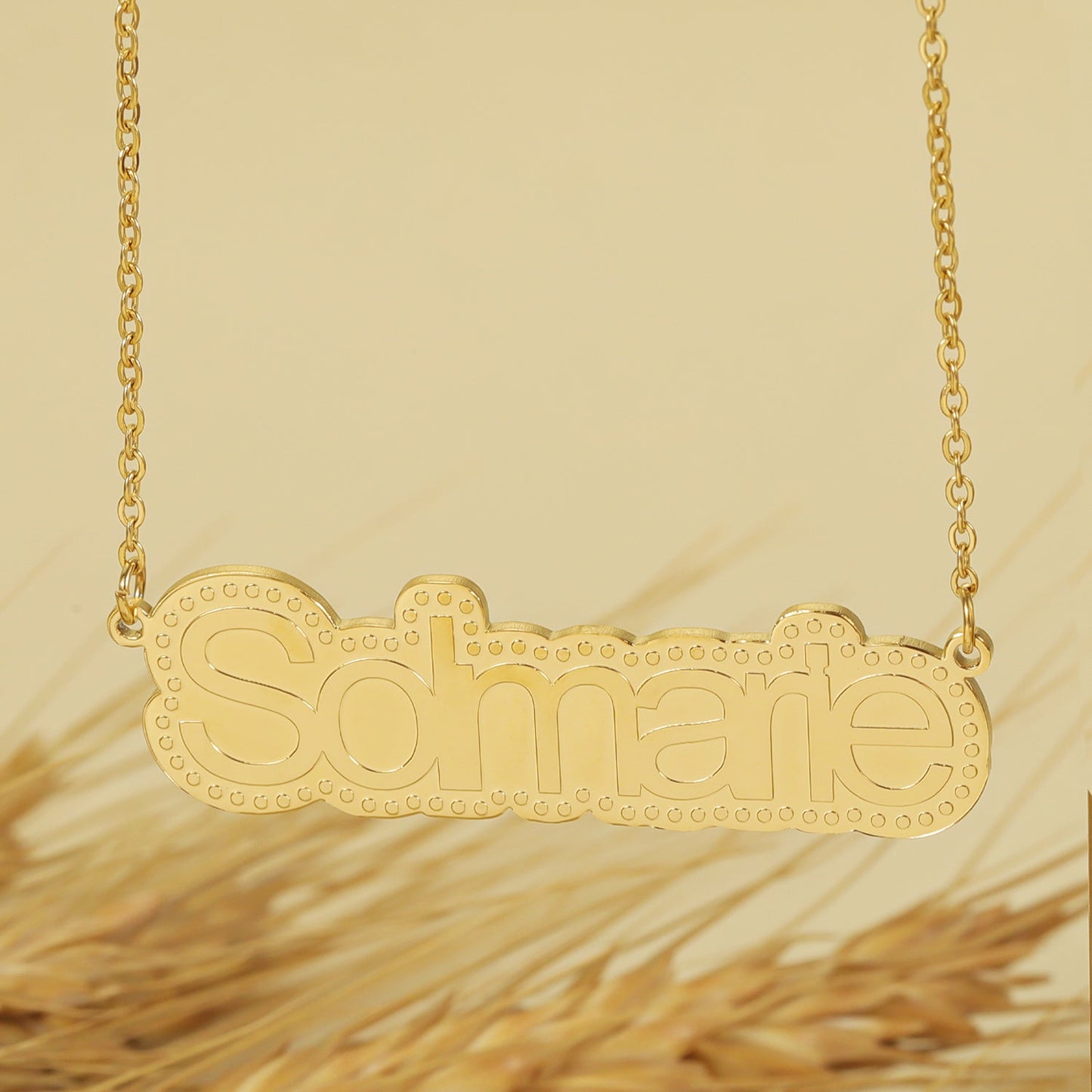 Corrosion Name Necklace