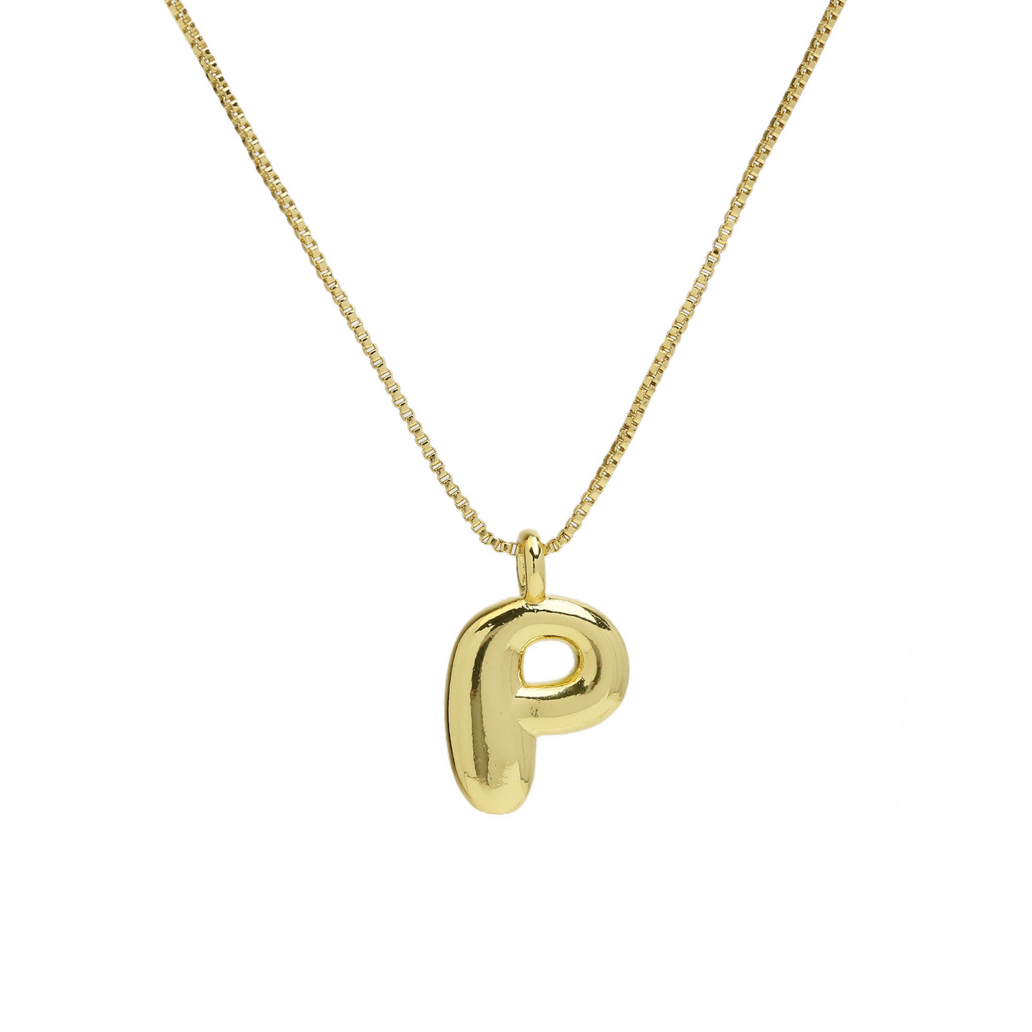 Collier initial de la lettre féminine