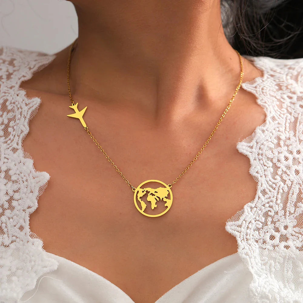 Collier des voyageurs du monde