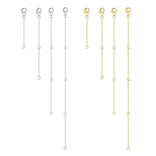 Extenseur de collier 4pc (2-8 pouces) (5-20 cm)