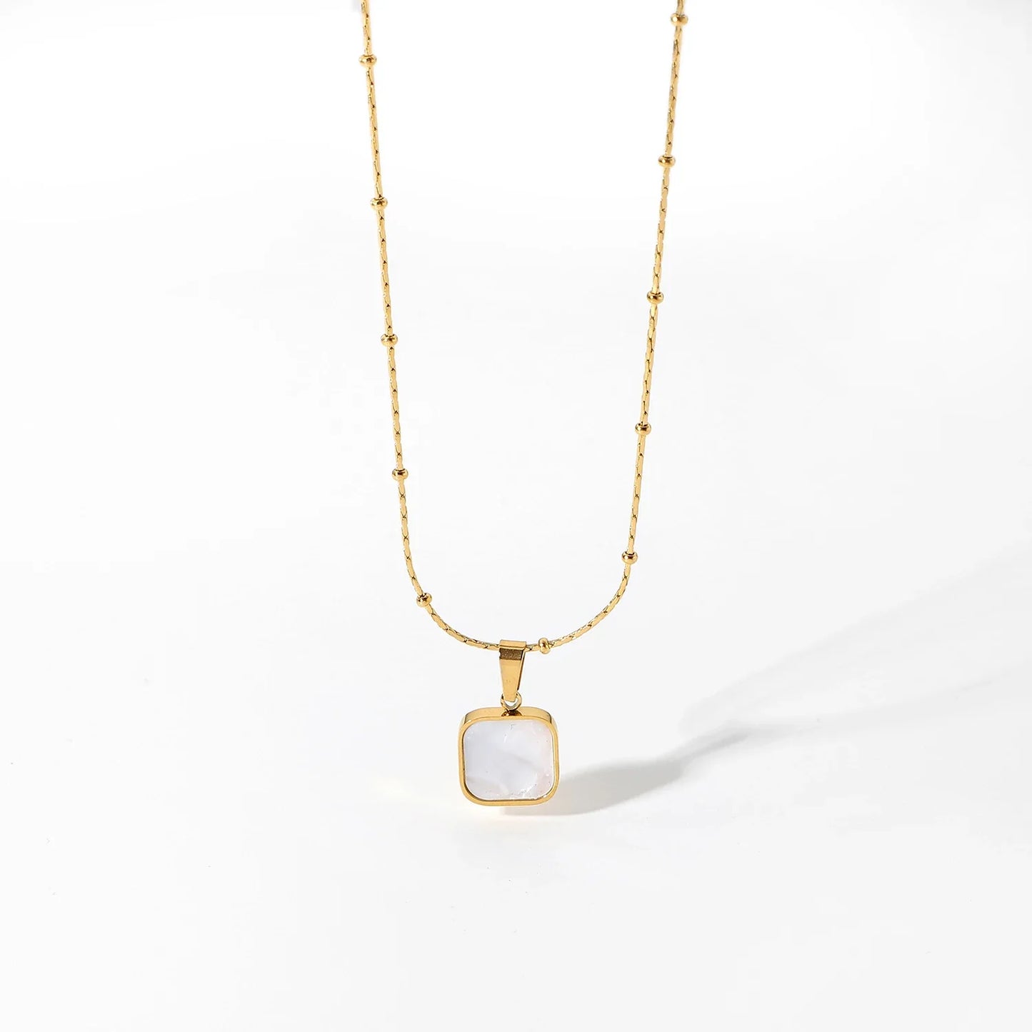 Collier de chaîne satellite Shell Shell Dainty